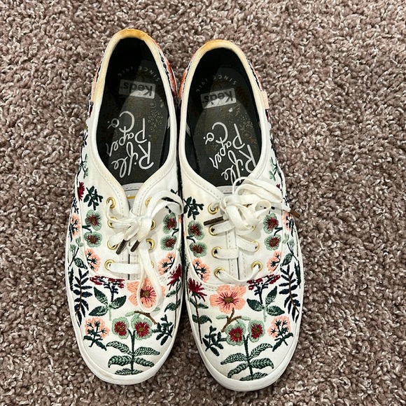 Keds x Rifle Paper Co. Champion Sneakers Size 7 - Picture 7 of 13
